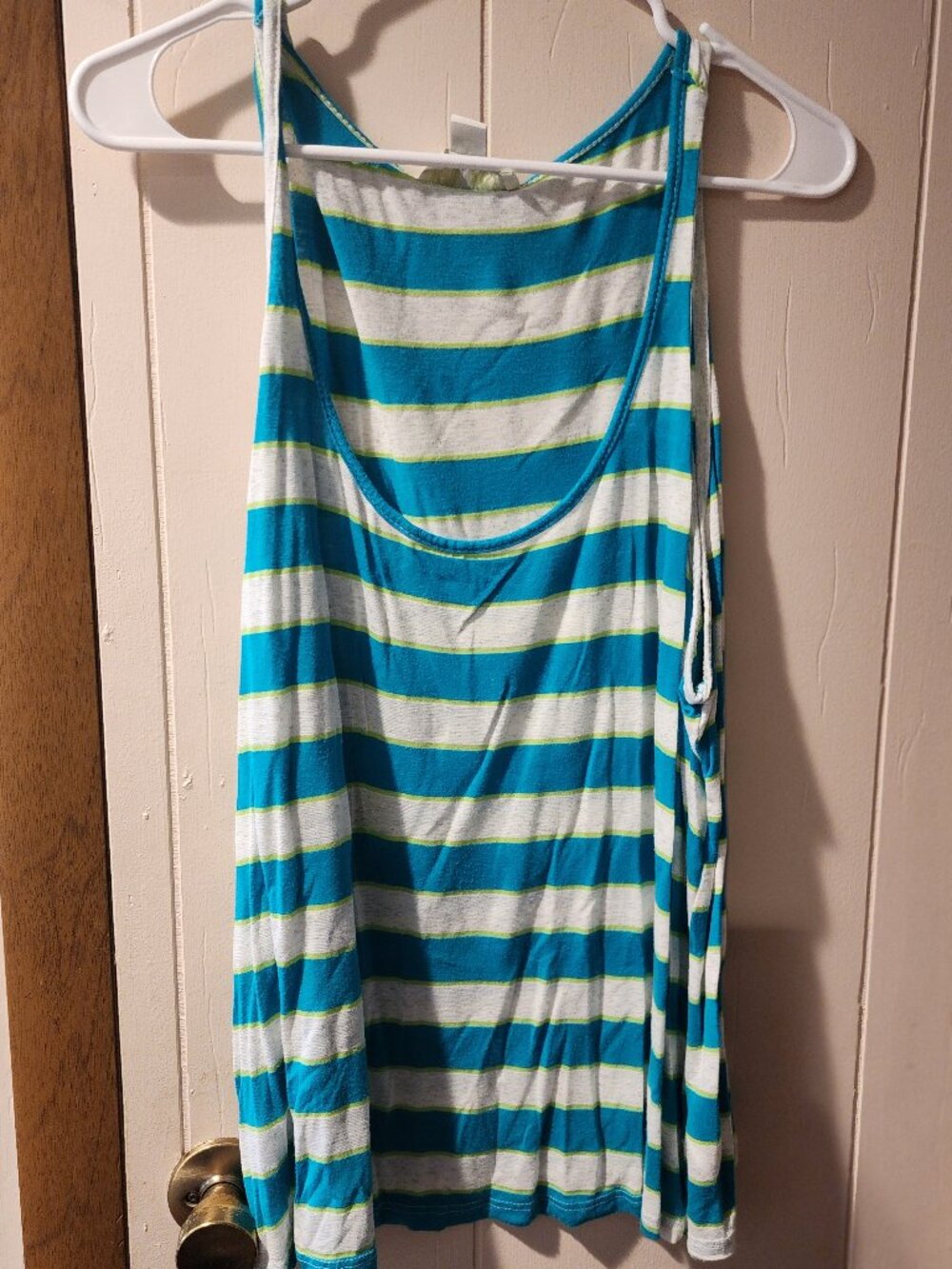 **Forever 21+ Striped Swing Tank Top – Size 3X**